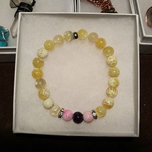 Crystal healing bracelet